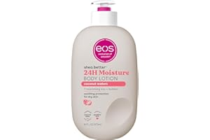 eos Loção corporal Shea Better - Água de coco, cuidados com a pele hidratados 24 horas, leve e não oleosa, feita com karité natural, vegano, 473 ml