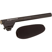 Sennheiser MKE 600 Shotgun Camera Microphone | Phantom & Battery 