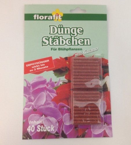 Preisvergleich Produktbild Düngestäbchen Blühpflanzen (120 Stück Düngestäbchen)