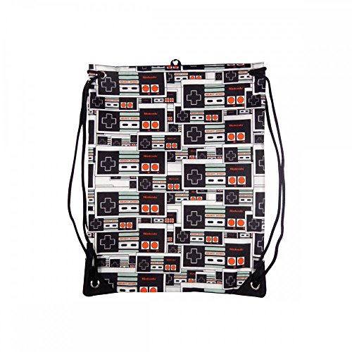 Preisvergleich Produktbild Nintendo Turnbeutel - Controller Logo - schwarz