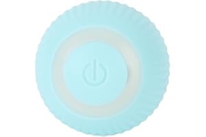 TOPINCN Inteligentna Interaktywna Zabawka dla Kota, Elektryczna Dioda LED Obracająca się Piłka dla Kota z Kablem USB do Kawiarni dla Kotów (Niebieski)
