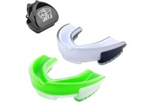 JOYJ Mundschutz Boxen, Sport Zahnschutz für Boxen, Kampfsport, MMA, Muay Thai, Hockey, Schützt Zähne, Zahnfleisch & Kiefer, BPA frei &inkl. Aufbewahrungsbox