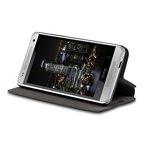 kwmobile Funda potectora pr ctica y chic FLIP COVER para HTC One Mini M4 en negro reviews kwmobile Funda potectora pr ctica y chic FLIP COVER para HTC One Mini M4 en negro