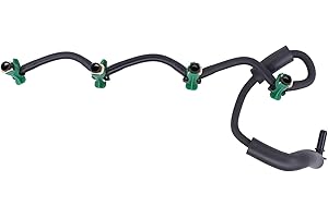 HouYeen Inyector de combustible escape tubo de retorno para 1.6 HDI Berlingo C3 II Picasso C4 II C5 III DS3 DS4 DS5 Partner Tepee 207 208 308 508 2008 3008 4008 5008