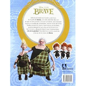 Brave: Libro educativo con actividades y pegatinas (Juego y aprendo)