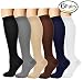 Produktbild Kompressionsstrümpfe für Damen & Herren Socken, Funktionssocken Kniestrümpfe, abgestufte Kompression, Kompressionssocken Männer & Frauen für Sport/Joggen/Krankenschwestern/Flüge/Reisen/Schwangerschaft