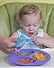 oogaa Silicone Baby and Toddler Divided Plate - Purple by oogaa