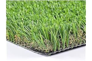 ARREDITALY Prato Sintetico Manto Erboso Erba Finta Realistica Giardino 4 Sfumature Di Colore Tappeto Erboso Sintetico Anti UV Atossico Drenante Ideale Per Piscina Terrazzo Aree Giochi Viali (40mm 1x10mt 10mq)