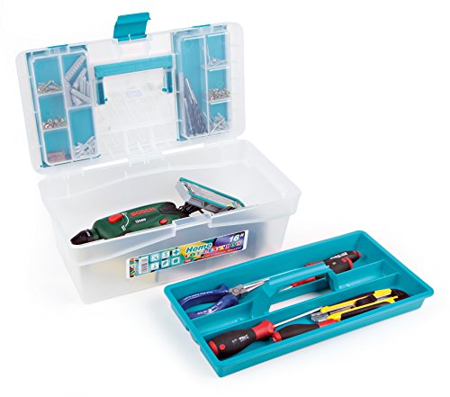 Tayg Werkzeugkoffer Home 16″ / 400 x 217 x 166 mm / blau-transparent, transparent, 112591 - 3