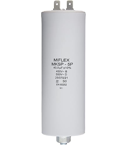 BOJACK CBB60 450V 4uf condensatorstarter elektromotor, 50/60HZ aanloopcondensator met draad