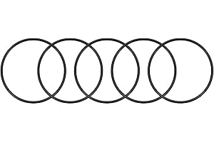 TA-VIGOR 5Pcs Nitrile Rubber O-Rings, 60mm OD 54mm ID 3mm Width Rubber Washers Spacer O-Rings Gasket kit, Metric Sealing Gasket for Hose, Faucet, Automotive, Plumbing