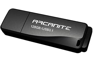 ARCANITE - Lápiz de memoria USB 3.1 de 128 GB, Flash Drive, Velocidad de lectura de hasta 400 MB/s
