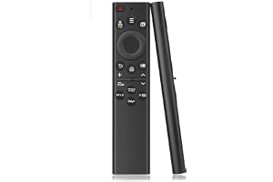 1 styck ersättning för fjärrkontroll Samsung TV, The Frame fjärrkontroll med 4 snabbåtkomstknappar, kompatibel med Sam-Sung 2021–2023 LED Smart 4K Ultra HD-TV-apparater