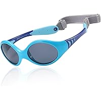 Kinder Sonnenbrille Polarisiert Mit Brillenband - Sportbrille Für Jungen & Mädchen 3-12 Jahre
