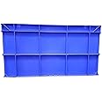Nilkamal Multipurpose Use Crates-64320 CH (600x400x320mm, Finish Color -Blue, Plastic)