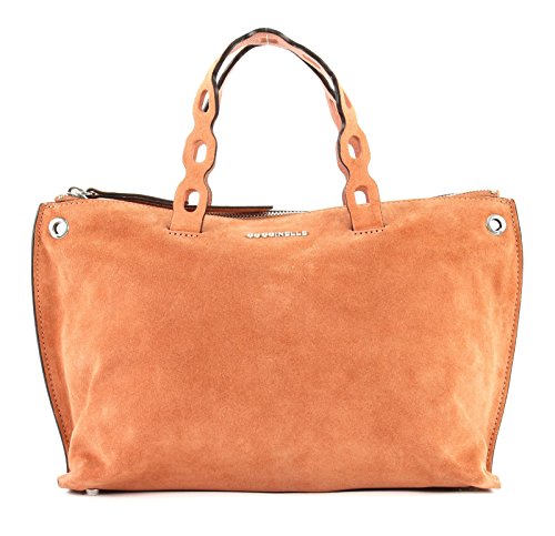 Preisvergleich Produktbild Coccinelle Naive Suede Handtasche camel
