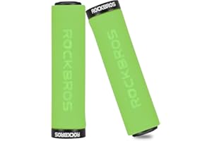 ROCKBROS Puños para Bicicleta MTB BMX Ciclismo, Puños Manillar de Espuma Antideslizantes 22,2 mm