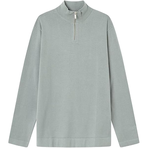 SPRINGFIELD Canottiera Uomo A Righe, Maniche Lunghe, Biancaneve, Taglia XS
