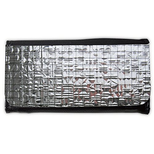 Preisvergleich Produktbild Portemonnaie Geldbörse Brieftasche / / M00154801 Glasscheibe Textur Struktur / / Large Size Wallet