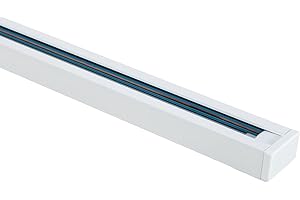 LEDKIA LIGHTING Binario Monofase UltraPower per Faretti LED 2 Metri Bianco