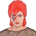 Produktbild 80s Popstar Wig Mens Fancy Dress Ziggy Stardust Bowie Adults