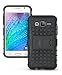Heartly Flip Kick Stand Spider Hard Dual Rugged Armor Hybrid Bumper Back Case Cover For Samsung Galaxy J5 2015 SM-J529F - Rugged Black RS.399.00