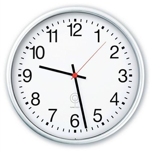 Peweta 51130311 Peweta Funkwanduhr Arab.Zahlen 1,5V 51.130.311, ,