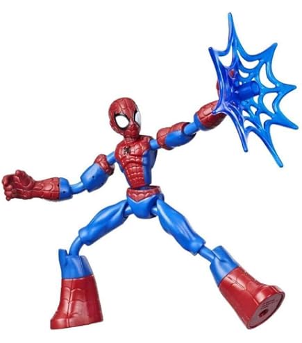 Marvel Avengers Bend & Flex Figuren Set - Iron Man, Captain America & Thanos, 15 Cm, Mit 9 Zubehörteilen
