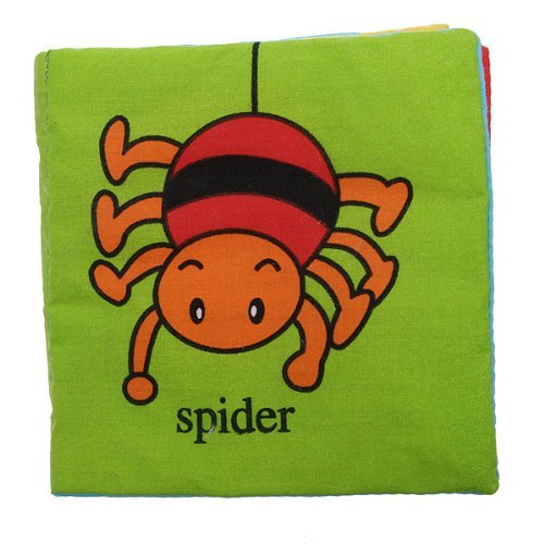 Well-Goal Soft Baby Children Hand Intelligence Development Educational Cloth Book Picture