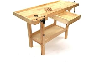 D+L GMBH HOBELBANK WERKBANK Holz 1490 HOLZWERKBANK 06064 ARBEITSTISCH WERKTISCH Tisch Holztisch Massivholz Massivholztisch AWZ