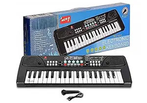 DEVTA Kids Piano Keyboard, Piano for Kids with Microphone Portable Electronic Keyboards for Beginners 37 Keys Musical Toys Pianos for Girls Boys Ages 3-13