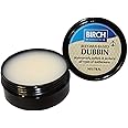 BIRCH Wax Grease Dubbin Beeswax Polish 85ml - Waterproofs Softens And Preserves Leather - For Leather Shoes Boots Equestrian Saddles Horse Tack Leather Goods Protector - Neutral