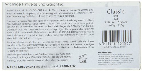 Golddachs Rasierseife Classic - 2