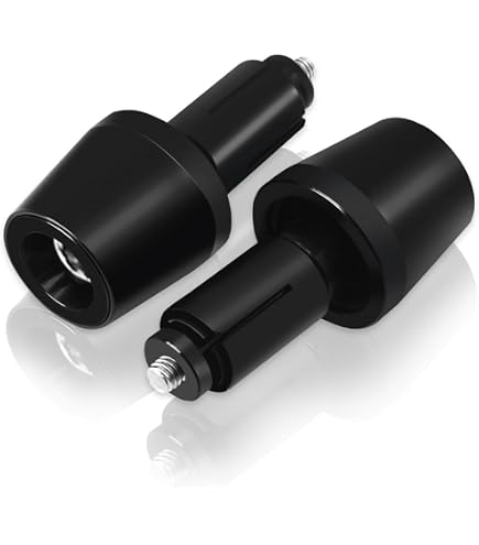 Puig 21010N Embouts De Guidon Sport Yamaha - Design Racing Noir