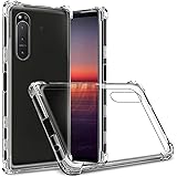 Compatible For Sony Xperia 5 II Case, Crystal Clear [Shockproof] Sony Phone Cover, Soft TPU Protective funda, Ultra [thin Sli