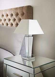 cara faceted mirror table lamp