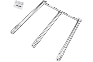 GriHero 69787 Grill Burner for Weber Spirit 300 E310 E320 E330 S310 S320 S330 Gas grills with Front-mounted Control Panels, BBQ Grill Burner Tubes Spare Parts Compatible with Weber 69787 BBQ Burner
