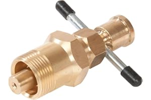 Dapetz ® Olive Puller 15mm & 22mm Pipe Olive Remover Puller Tool Solid Brass Abrasion & Corrosion-Resistant Copper Pipe Fitting Metric European Standard