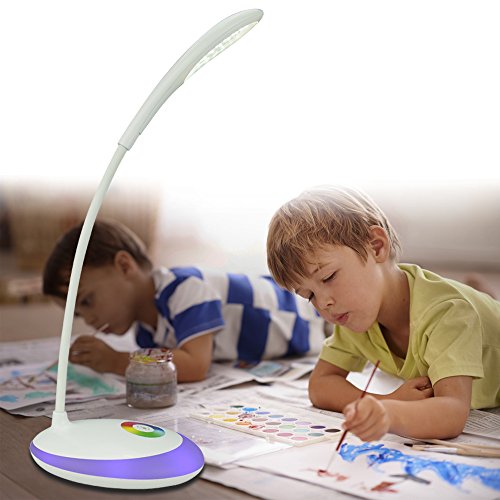 HEIMDALL led lampe touch led lampe für augenschutz 3 ebenen dimmer helligkeit einstellbare beleuchtungskörper schreibtisch beleuchtung leselampe licht zum lesen rezeption lichtschreibtisch licht led nachtlicht Schreibtischlampen - 7