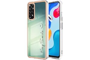 WBWONE Funda para Xiaomi Redmi Note 11 Pro 4G/5G / Note 12 Pro 4G, Carcasa Borde de Silicona TPU Resistente a los Golpes Case Protectora con Patrón Pintado - Sonrisa