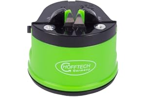 COOLDENCIA Affilatore di Coltelli con Ventosa | Affilatori di Coltelli Manuali, Affilacoltelli e Forbici Come un Professionista, In Modo Rapido e Sicuro. Il Tuo Coltello Affilato. Affilatori di Coltelli