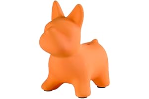 GOPIGITO Hucha Cerdito Infantil, Huchas Originales para Niños Adultos, Personalizada Boda Hucha Grande, Cajero para Ahorrar, Originales Regalos para Parejas, Festivales, Alcancias para Adultos (Naranja)