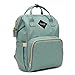 Produktbild 5cehnQUAN0 Mama Tasche Nappy Bag Große Kapazität Baby Tasche Reise Rucksack (Minzgrün)