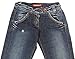 MISS SIXTY "Party A" womens baggy jeans used-lookdenim (navy blue)