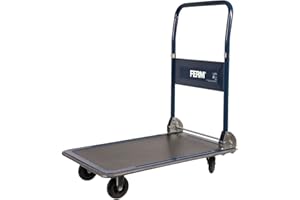 FERM TTM1027 Wózek transportowy, wózek platformowy, maks. 150 kg, składany
