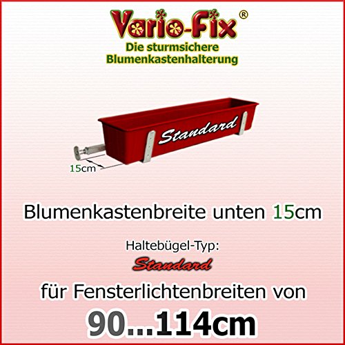 Blumenkastenhalter Vario-Fix Standard 1590 – STURMSICHER (nur Verspannen) - 3