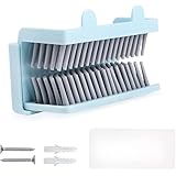 KyeeaDIY Dusche Haarfänger Wand, Wandmontierter Duschablauf Haarfänger Selbstklebend, Hair Catcher Shower Wall, Silikon Dusch