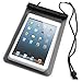 Price comparison product image LUPO® Waterproof iPad Tablet Bag - Impermeable Pouch with Strap for Apple iPad 1, 2, 3, 4, Air and 10 inch Tablets (Samsung Galaxy, Lenovo, Microsoft Surface, Google Nexus) - Perfect for Holidays, Swimming Pools, Beaches.