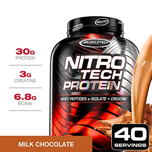Muscletech Supplemento Nutrizionale Nitro Tech Performance Series 4 lb, Chocolate - 1800 gr