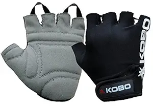 KOBO Fitness Gloves/Weight Lifting Gloves/Gym Gloves/Bike Gloves (Imported)